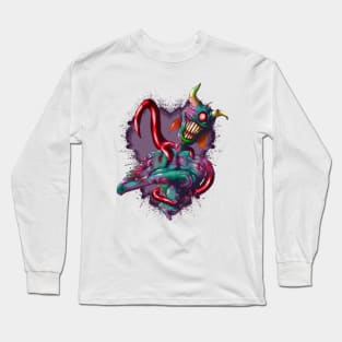 Happy Demon Long Sleeve T-Shirt